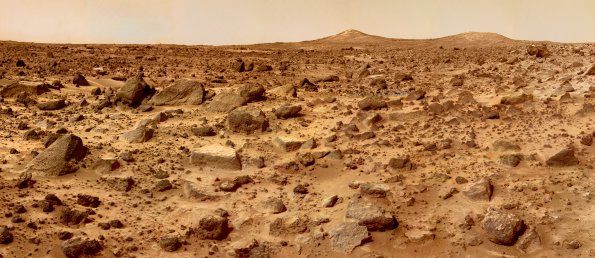 La surface de Mars